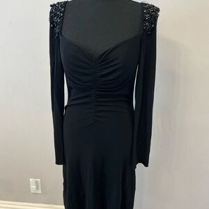 Badgley Mischa elegant dress  Dress with Embellished Shoulders